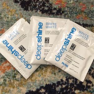 Deep shine bright white lightening powder